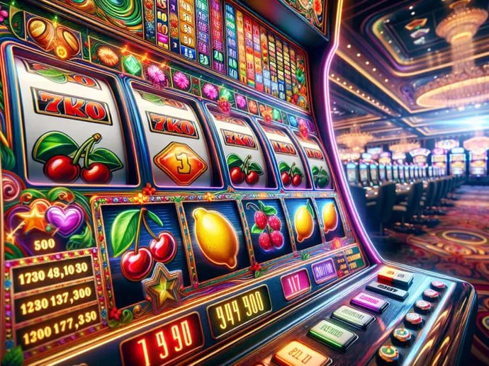 Gim slot online populer dengan grafis warna-warni dan jackpot di hao788